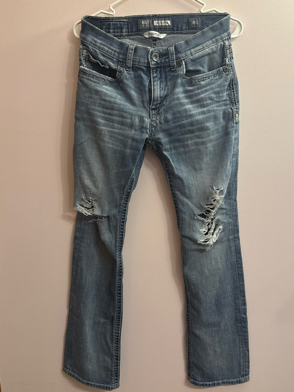 Men’s BKE jeans boot leg